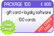 Software + 100 cards + 100 cards free!